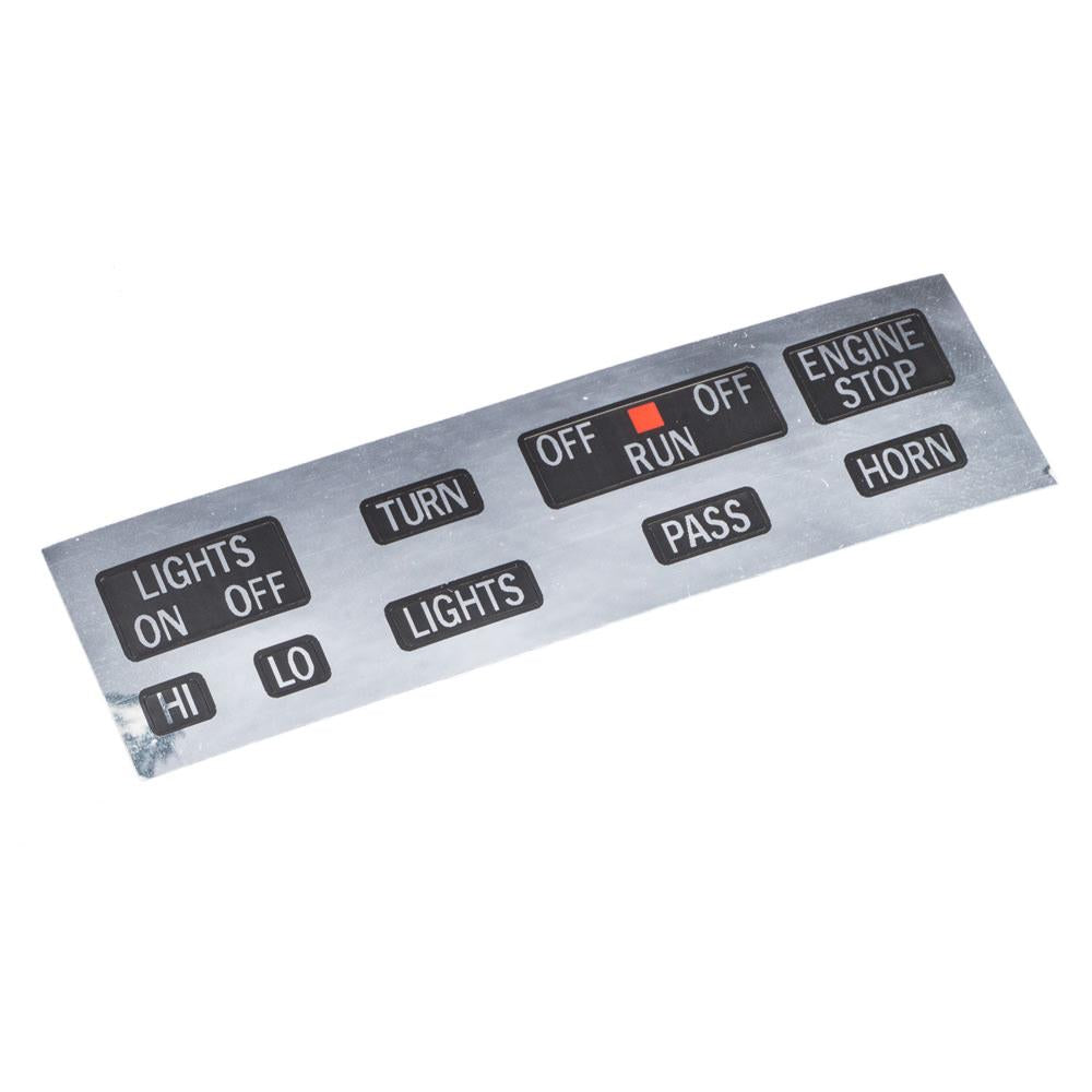 RD125 1976 Handlebar Switch Gear Decal Set