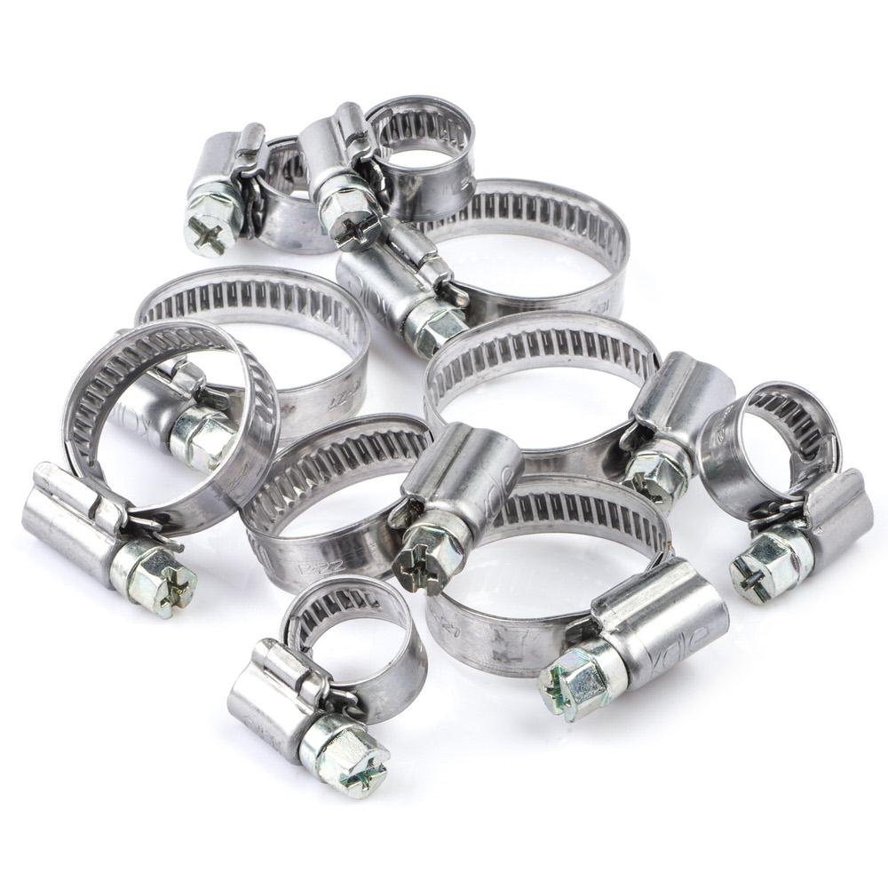 RD125LC MK2 Silicone Hose Clip Kit