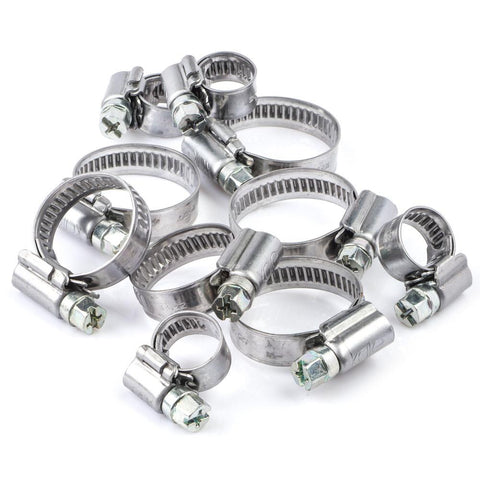 RD125LC MK2 Silicone Hose Clip Kit