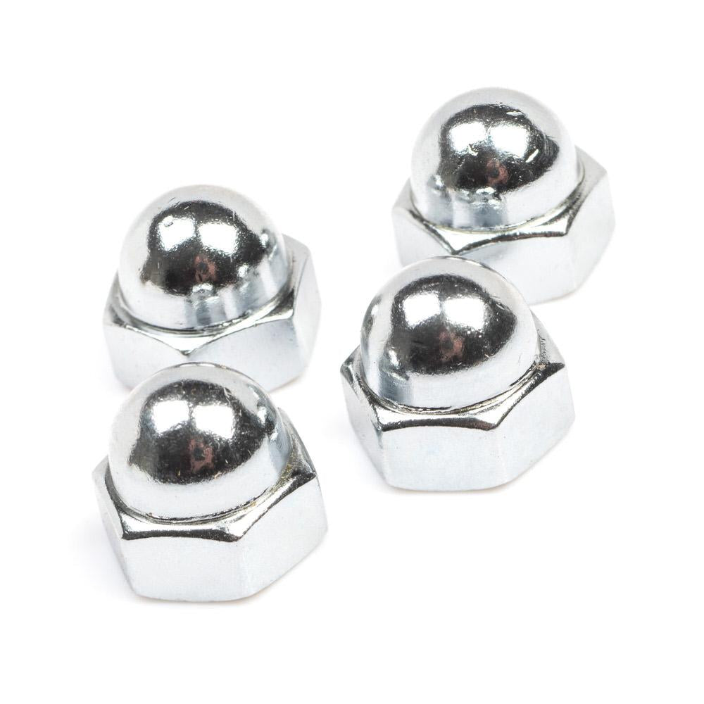 10mm Chrome Dome Footpeg Bracket Nuts