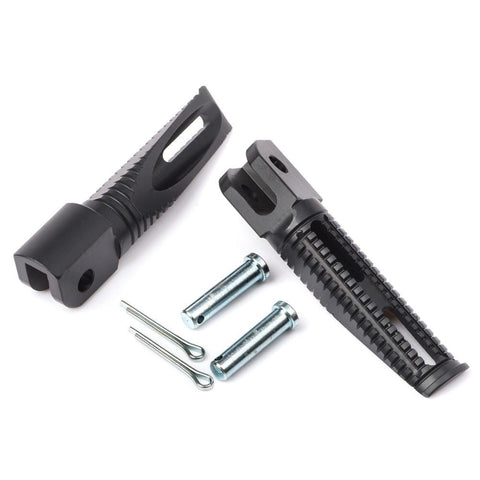 FZS1000 Fazer Footrest Assemblies Billet Black Alloy Front