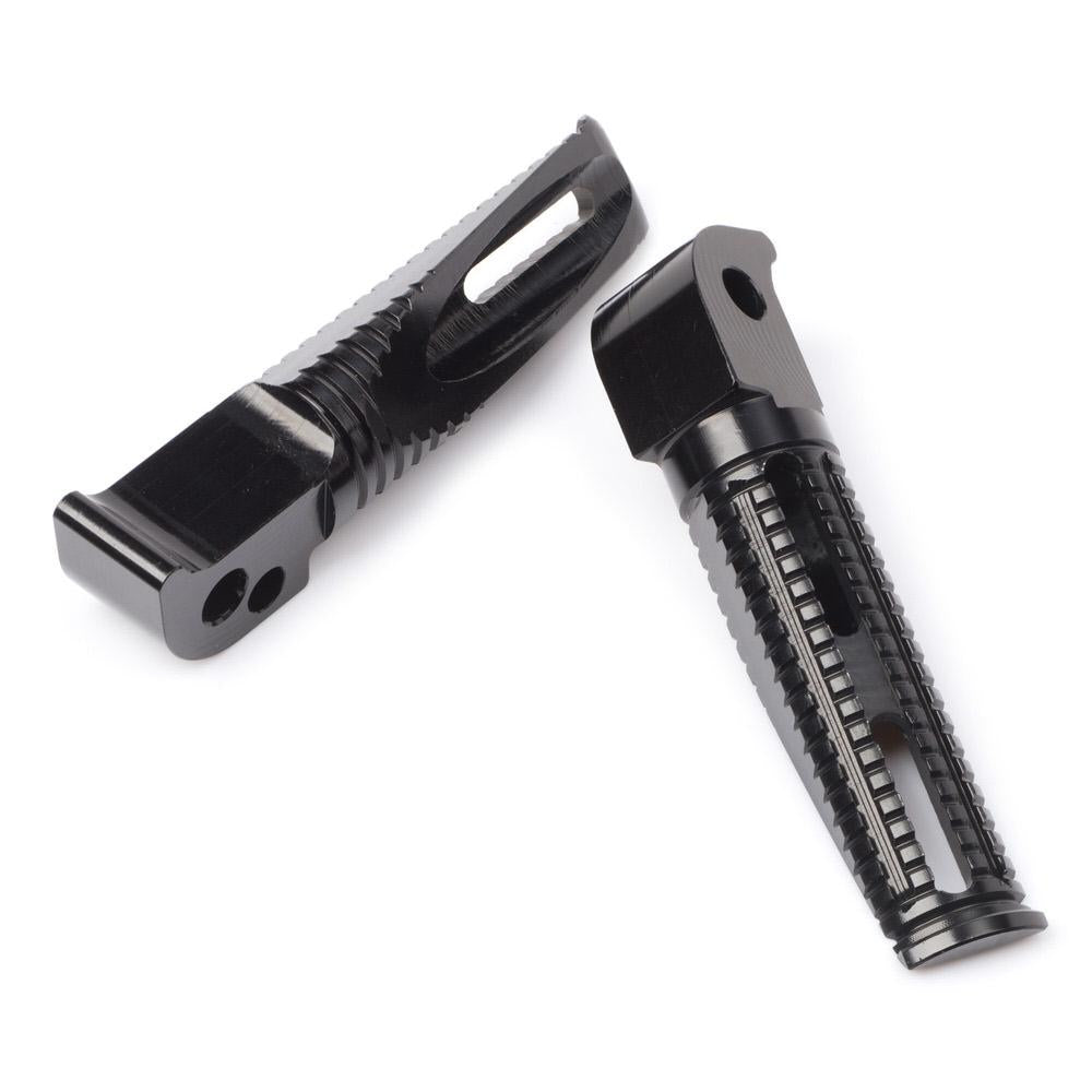 FZS1000 Fazer Footrest Assemblies Billet Black Alloy Rear